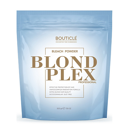 Bouticle Обесцвечивающий порошок Blond Plex – "BOUTICLE Blond Plex Powder Bleach" 500 гр