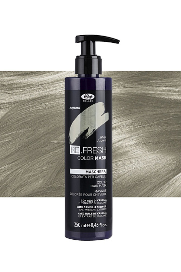 Lisap  ОТТЕНОЧНАЯ МАСКА СЕРЕБРЯНЫЙ – RE.FRESH COLOR MASK  250 мл