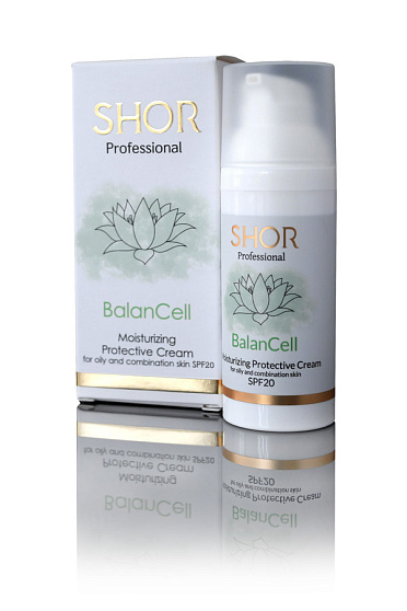 SHOR BalanCell Moisturizing Protective Cream SPF-20/ Солнцезащитный крем с SPF-20 (Дом.уход) 50мл