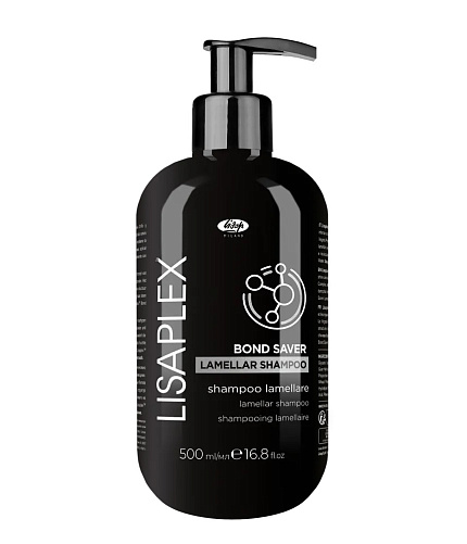 Lisap Восстанавливающий ламелларный шампунь с системой lisaplex - "LISAPLEX LAMELLAR SHAMPOO" 500 мл