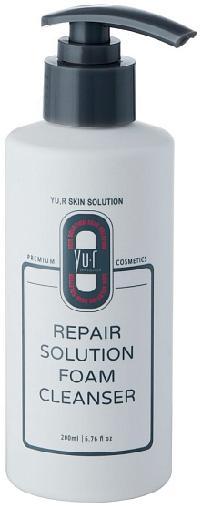Yu.R Очищающая пенка Repair Solution Foam Cleanser, 200 мл