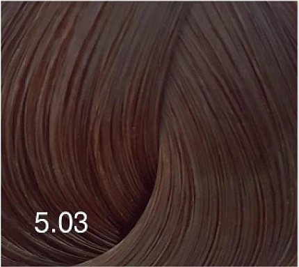 Bouticle Перманентный крем-краска"EXPERTCOLOR"5/03 светлый шатен натурально-золотистый 100 мл