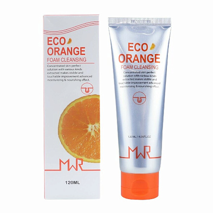 Yu.R Очищающая пенка MWR ECO ORANGE FOAM CLENSING, 120 мл