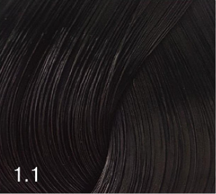 Bouticle Перманентный крем-краска"EXPERTCOLOR"1/1 ледяной черный 100 мл