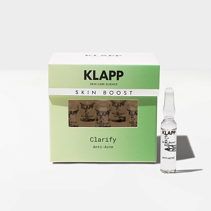 KLAPP Концентрат CLARIFY ANTI-ACNE Skin Boost, 5 × 2 м