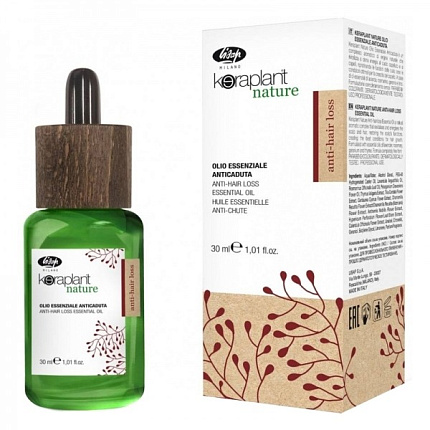 Lisap Keraplant Nature Anti-Hair Loss Essential Oil Эфирное масло от выпадения волос - 30 мл