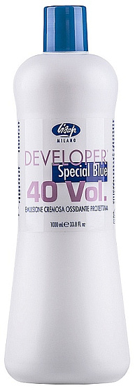 Lisap Developer Special Blue 40 vol Оксидант-лосьон, нейтрализующий желтизну 12% 1000 мл