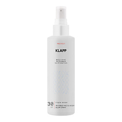 KLAPP Multi Level Performance SUN PROTECT Сияющий спрей для лица и тела SPF30 200 мл