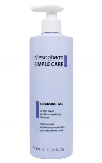 Mesopharm Очищающий нормализующий гель CLEANSING GEL 400мл