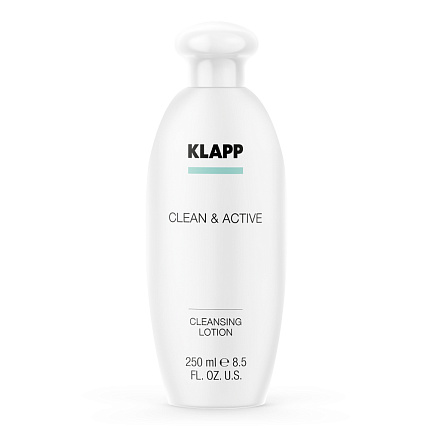 KLAPP CLEAN & ACTIVE Молочко для лица Cleansing Lotion очищающее 250 мл