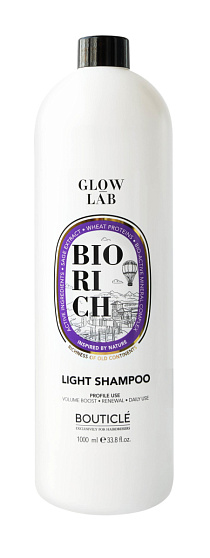 Bouticle Шампунь для поддержания объёма для волос всех типов - BIORICH LIGHT SHAMPOO  1000 мл