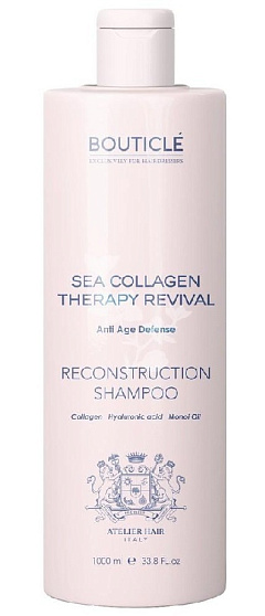 Bouticle Коллагеновый восстанавливающий шампунь – “Bouticle Reconstruction Shampoo” 1000 мл