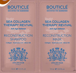 Bouticle Пробник шампунь Reconstruction Shampoo/маска Reconstruction Mask 15+15мл