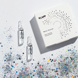 KLAPP B-BETA GLUCAN Ампульный концентрат для чувствительной кожи лица, увлажнение восстановлен 2x2мл