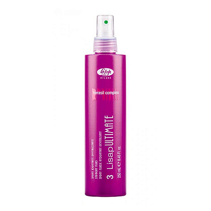 Lisap 3-LISAP ULTIMATE STRAIGHT FLUID Разглаживающий, термо-защищающий флюид 250 мл