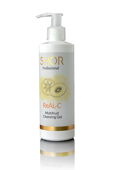 SHOR ReAL-C Multifruit Cleansing Gel/ Мультифруктовый очищающий гель (Дом.уход) 250мл