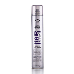 Lisap High Tech Hair Spray Natural Hold Лак для укладки волос нормальной фиксации 500 мл
