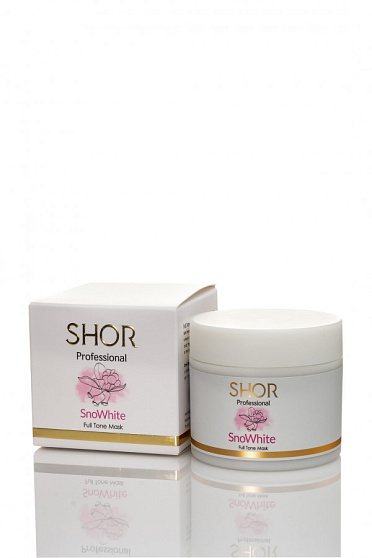 SHOR SnoWhite Full Tone Mask/Отбеливающая тонизирующая маска (Дом.уход). 100мл