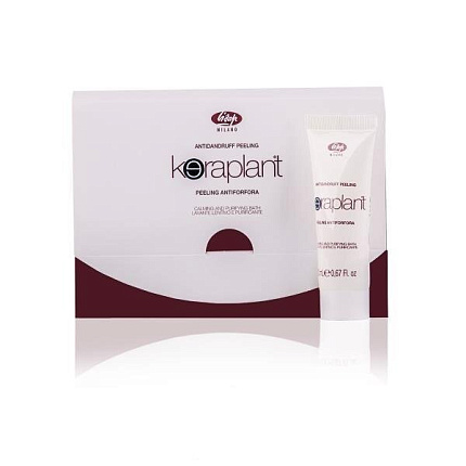 Lisap Keraplant Nature Anti-Dandruff Peeling Пилинг от перхоти - 4*50 мл