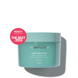 HydroPeptide Clarifying Toner  Очищающий лосьон с молочной и азелаиновой кислотами 60 дисков
