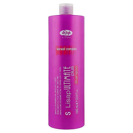 Lisap S-LISAP ULTIMATE TAMING SHAMPOO FOR STRAIGHT AND CURLY HAIR Шампунь для вьющихся волос 1000 мл