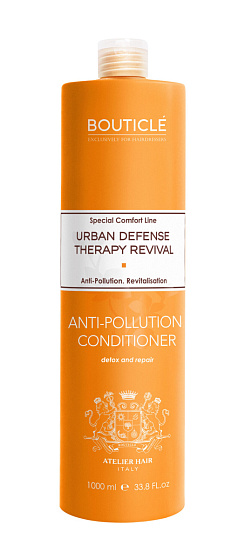 Bouticle Кондиционер для чувствительных волос  – “Urban Defense Anti-Pollution Conditioner” 1000 мл