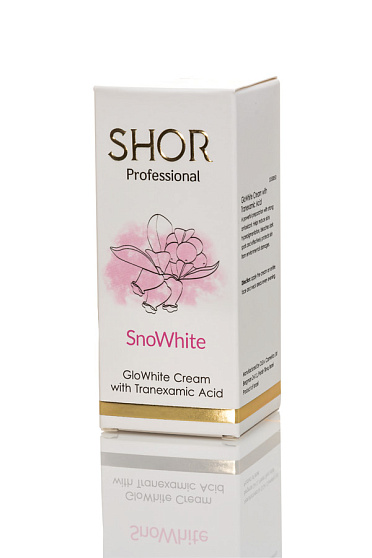 SHOR SnoWhite GloWhite Cream with Tranexamic Acid/ Осветляющий крем с транексамовой кислотой. 50мл