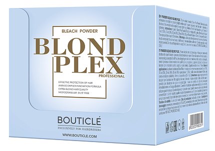 Bouticle Обесцвечивающий порошок Blond Plex - "BOUTICLE Blond Plex Powder Bleach"  12*30 гр