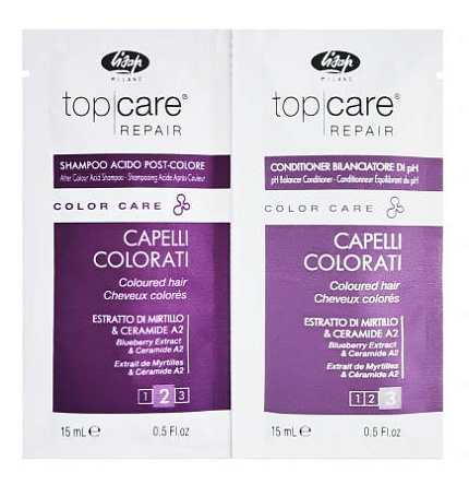 Lisap Пробник стабилизатор цвета/кондиционер 15+15 мл