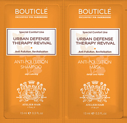 Bouticle Пробник шампунь для чувстительной кожи головы/маска для чувстительных волос 15мл+15мл 
