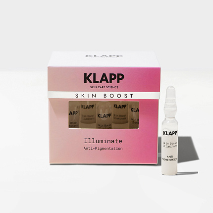 KLAPP Концентрат осветляющий ILLUMINATE Skin Boost,  5 × 2 мл