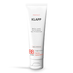KLAPP Multi Level Performance SUN PROTECT Солнцезащитный BB крем SPF50 50 мл