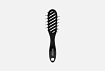 Bouticle TUNNEL HAIR BRUSH Профессиональная продуваемая щетка для укладки волос феном, черная 1 шт