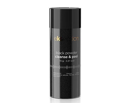 Ekseption Black powder cleanse & peel порошок древесного угля для лица 70 гр
