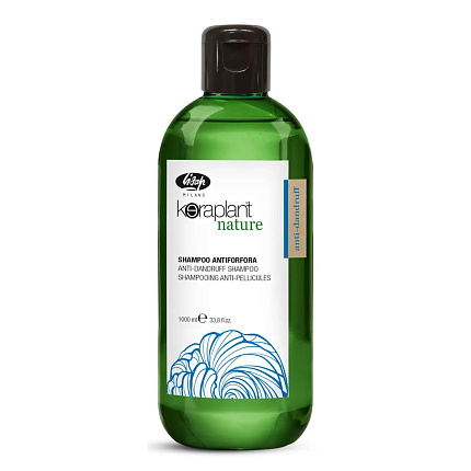 Lisap Очищающий шампунь для волос против перхоти - Keraplant Nature Anti-Dandruff Shampoo  1000 мл