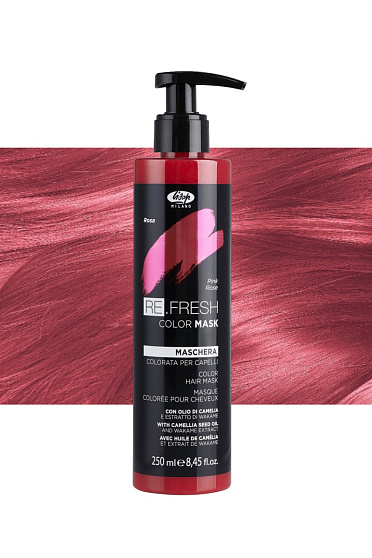 Lisap  ОТТЕНОЧНАЯ МАСКА РОЗОВЫЙ– RE.FRESH COLOR MASK  250 мл