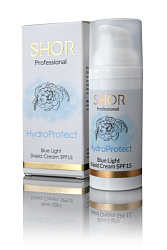 SHOR HydroProtect Blue Light Shield Cream SPF-15/ Дневной увлажняющий крем с SPF-15 (Дом.уход) 50мл