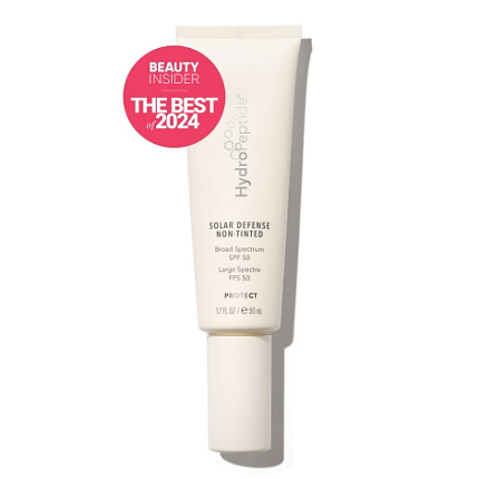 HydroPeptide Solar Defense  Non-Tinted (SPF 50)  Увлажняющий крем  для лица без  тона  SPF 50 50мл.
