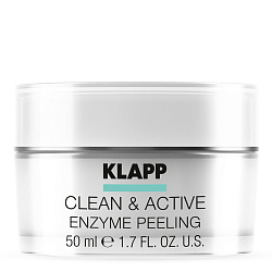 KLAPP CLEAN & ACTIVE Энзимный пилинг для лица Enzyme 50 мл 